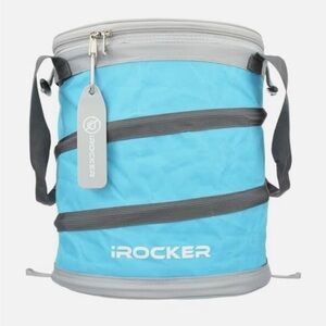 iRocker Blue and Gray Cooler Bag